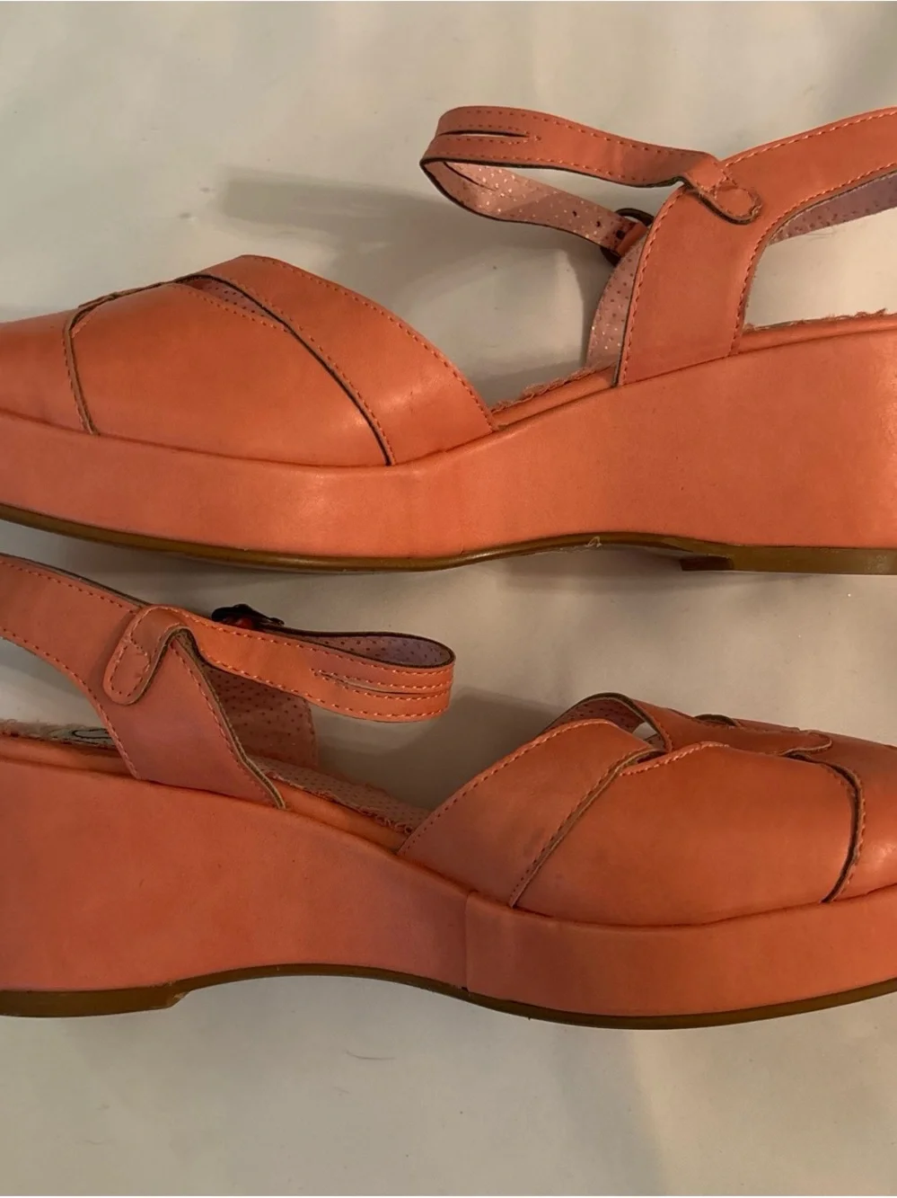 Bettie Page wedge sandals